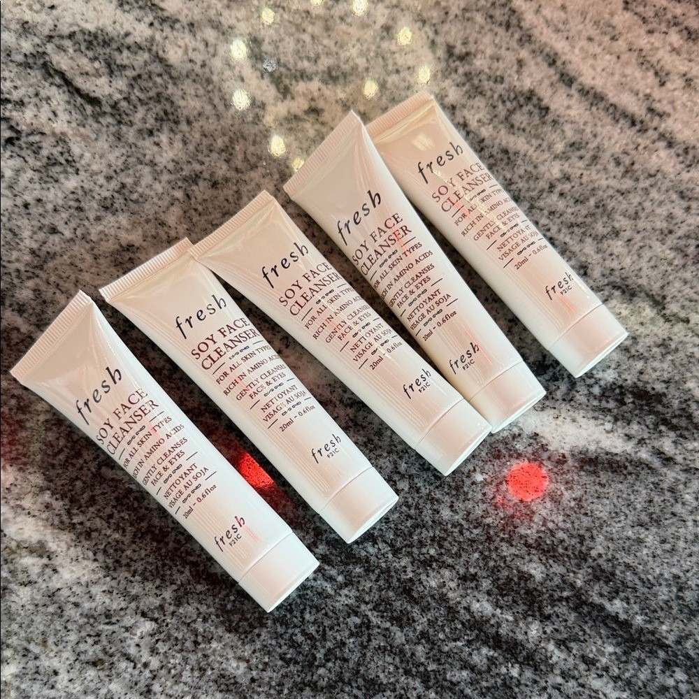 Fresh Soy Face Cleanser Skincare Essentials Set of 5